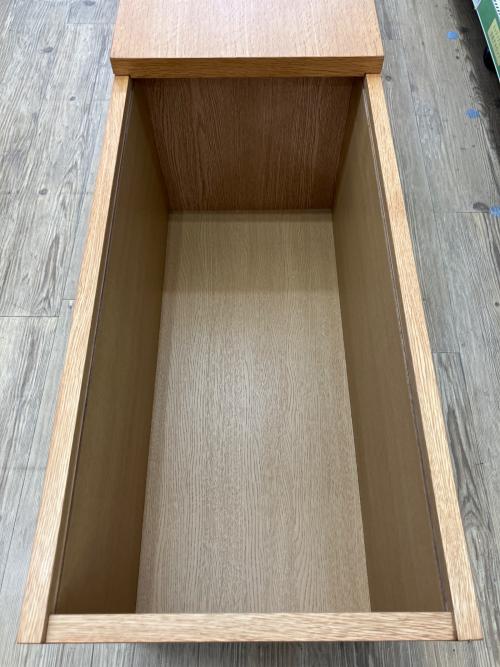 ローボード ナチュラル 150 収納付き