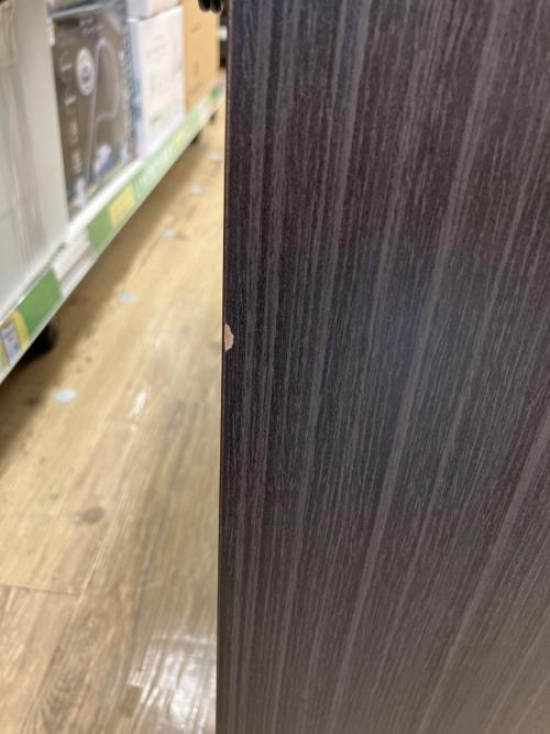 三幸ジャパン (サンコウジャパン) キッチンカウンター ブラウン×ホワイト 193 1枚扉 スライド台② 引出②