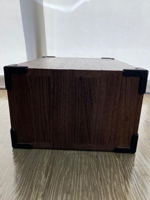 和タンス ブラウン×ブラック 3口