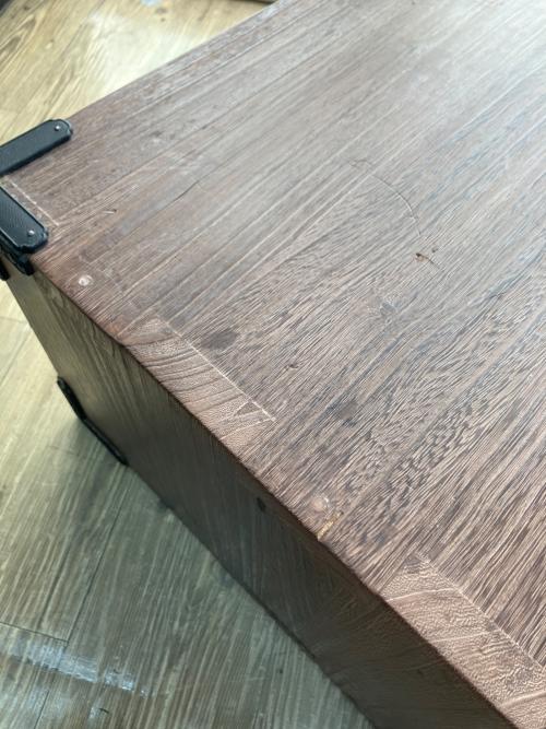 和タンス ブラウン×ブラック 3口