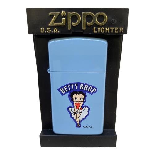 ZIPPO (ジッポ) スリムタイプ BETTY BOOP 2002年製