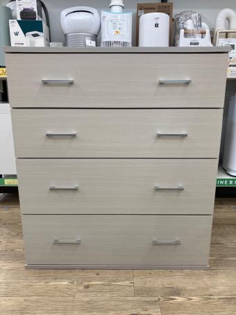 4段チェスト ベージュ 166