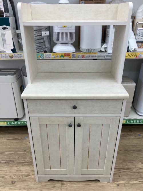 ニトリ レンジ台 リズバレー SLM1260D WH