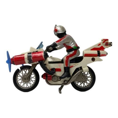 仮面ライダー プロペラ、タイヤ、後ろオレアリ 仮面ライダーⅩ クルーザー