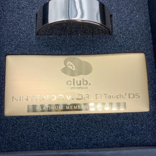 Nintendo (ニンテンドー) キャラクターグッズ ゴールドマリオフィギュア クラブニンテンドー プラチナメンバー記念