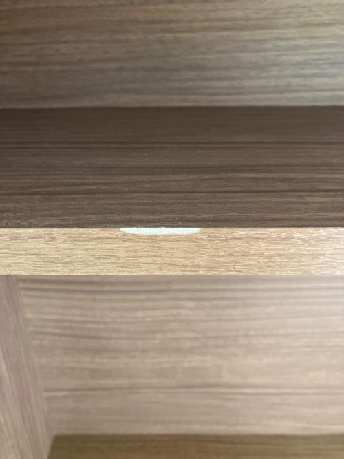 ニトリ レンジボード ブラウン 296 レンジ台付 エトナ