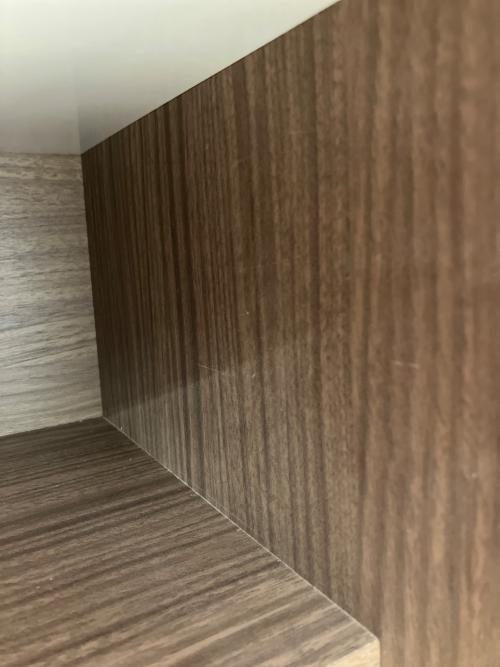 ニトリ レンジボード ブラウン 296 レンジ台付 エトナ