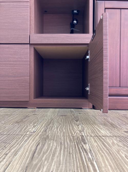 ニトリ レンジボード ブラウン 296 レンジ台付 エトナ