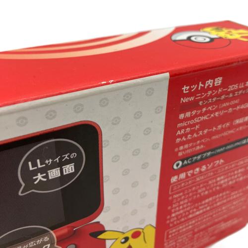 Nintendo (ニンテンドー) Nintendo 2DSLL モンスターボールエディション JAN-001 -
