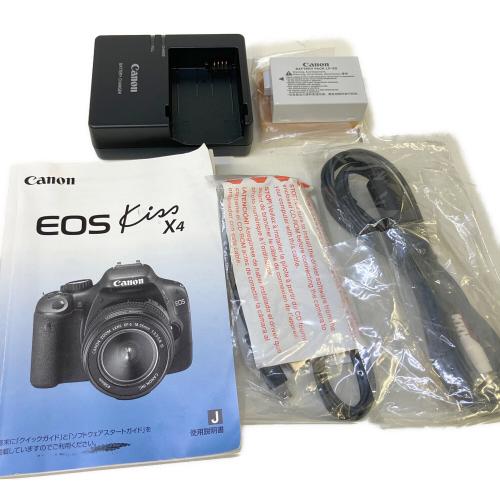 CANON (キヤノン) デジタル一眼カメラ EOS Kiss X4 レンズEFS18-135mm