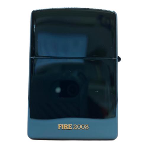 ZIPPO ブルー キリンファイア 2002年製