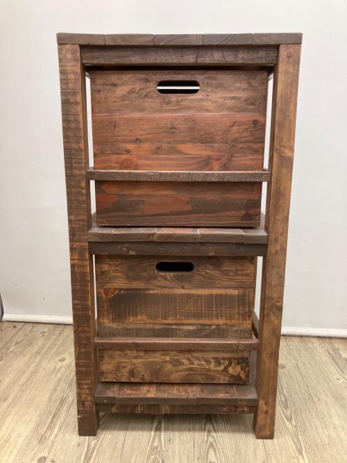 niko and… シェルフ ブラウン 25 2段 BOX付