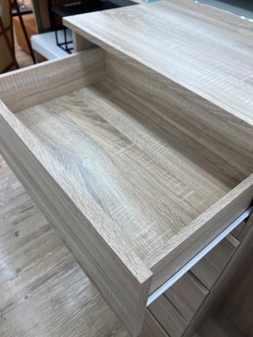 ベガコーポレーション ハンガーラック ナチュラル 25 5段引出付き New Lazbow