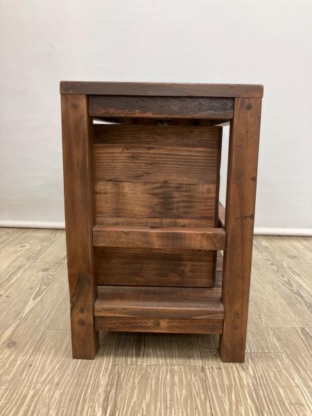 niko and (ニコアンド) ベンチ ブラウン 25 シェルフベンチ BOX