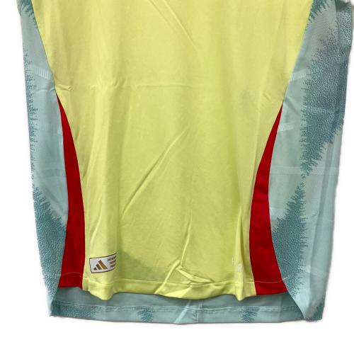 スペイン代表 (スペインダイヒョウ) 2024 アウェイ オーセンティックユニフォーム サッカーユニフォーム IS9034 SIZE M
