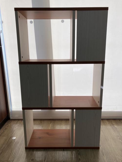 フリーラック ナチュラル×ホワイト 320 4段