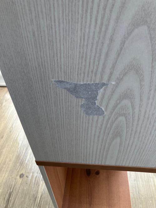 フリーラック ナチュラル×ホワイト 320 4段