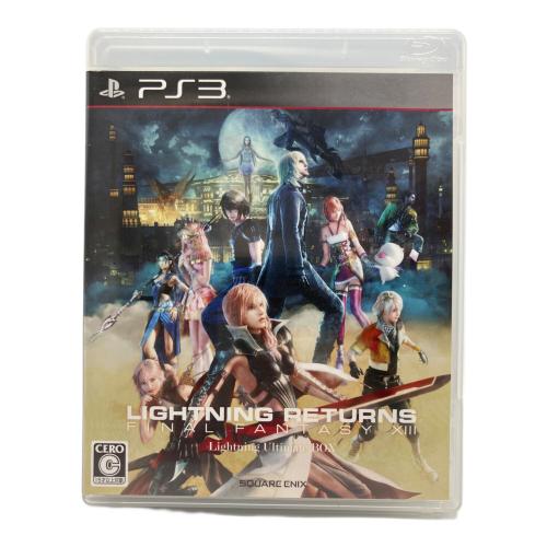 ゲームソフト FINAL FANTASY XIII-LIGHTNING ULTIMATE BOX CERO C (15歳以上対象)