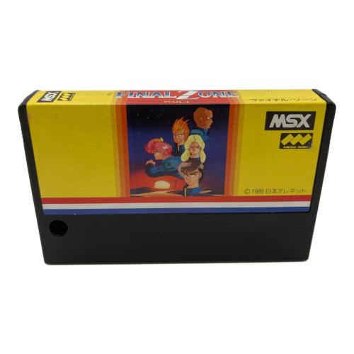 ファイナル・ゾーン WOLF MSXソフト -