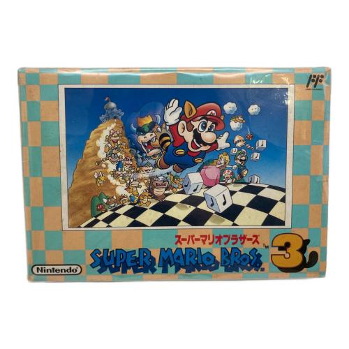 スーパーマリオブラザーズ3 ファミコン用ソフト -