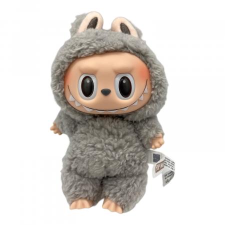 POP MART ぬいぐるみキャラクター グレー POP MART The Monsters グレーぬいぐるみ セサミビーン - メルカリ