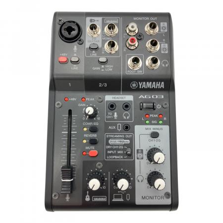 YAMAHA (ヤマハ) ミキサー AG03 MK2｜トレファクONLINE