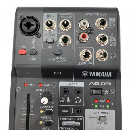 YAMAHA (ヤマハ) ミキサー AG03 MK2｜トレファクONLINE