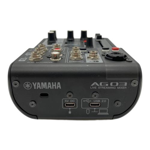 YAMAHA (ヤマハ) ミキサー AG03 MK2