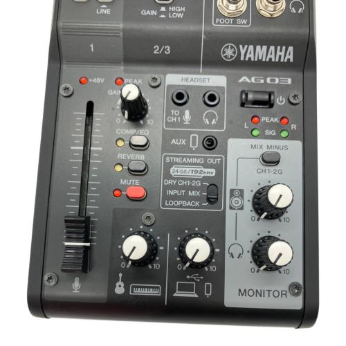 YAMAHA (ヤマハ) ミキサー AG03 MK2