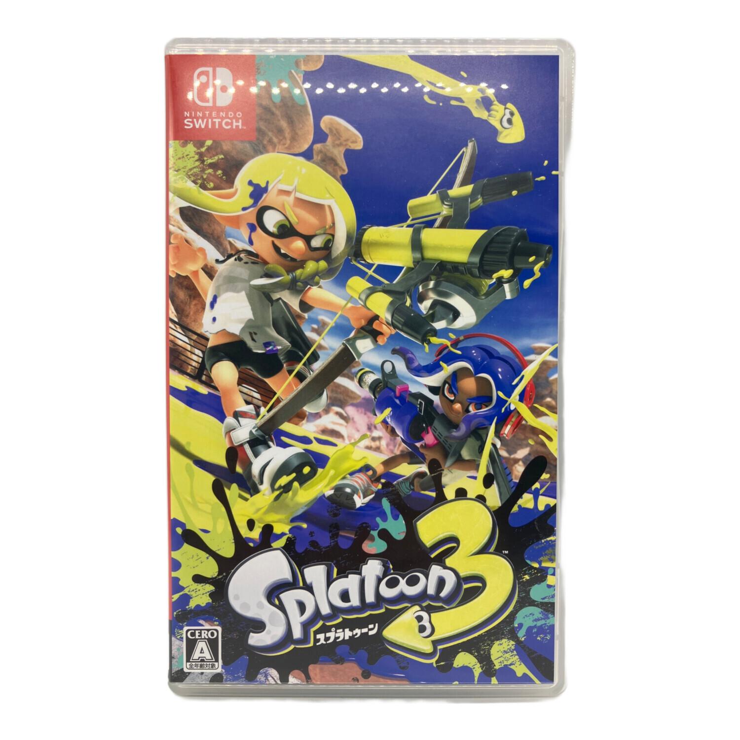 スプラトゥーン3/Switch/HACPAV5JA/A 全年齢対象 ゲームソフト CERO A