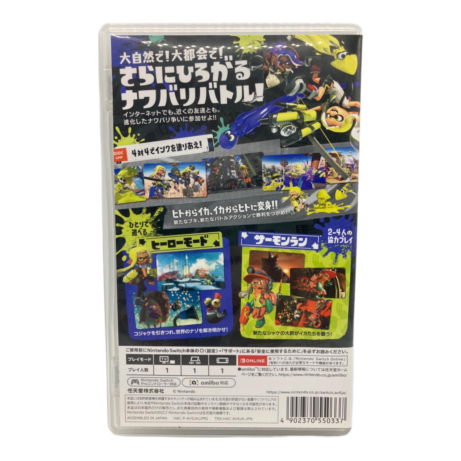 スプラトゥーン3/Switch/HACPAV5JA/A 全年齢対象 ゲームソフト CERO A