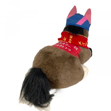 稀少 美品 メイショウドトウ ぬいぐるみ アイドルホースAVANTIオールカマー 稀少】メイショウドトウ競馬ぬいぐるみウマ娘アイドルホース馬AVANTI