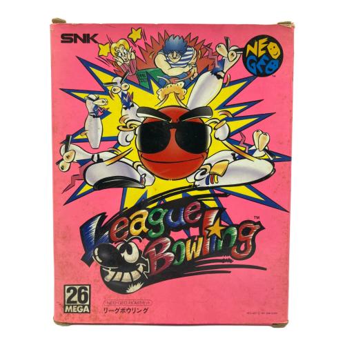 snk (エスエヌケー) リーグボウリング ネオジオ用ソフト -