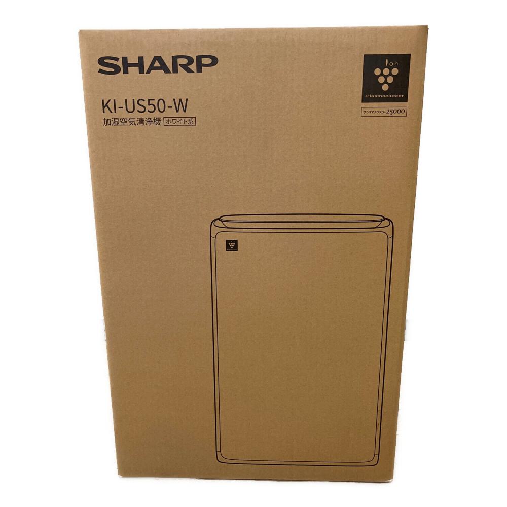 SHARP (シャープ) 加湿空気清浄機 KI-US50-W｜トレファクONLINE