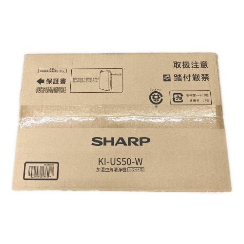 SHARP (シャープ) 加湿空気清浄機 KI-US50-W