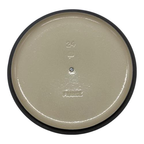 LE CREUSET (ルクルーゼ) 両手鍋 24 グリーン