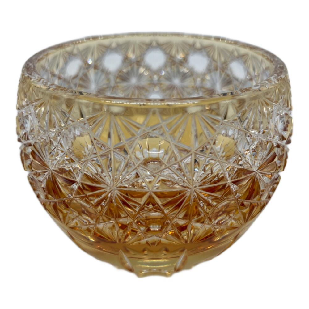 KAGAMI CRYSTAL (カガミクリスタル) 江戸切子 鍋谷淳一作 冷酒杯 風華