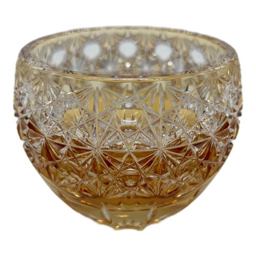 KAGAMI CRYSTAL (カガミクリスタル) 江戸切子 鍋谷淳一作 冷酒杯 風華