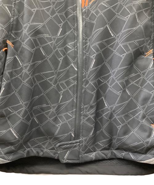 KOMINE (コミネ) ライダースジャケット グレー×ブラック サイズ:3XL