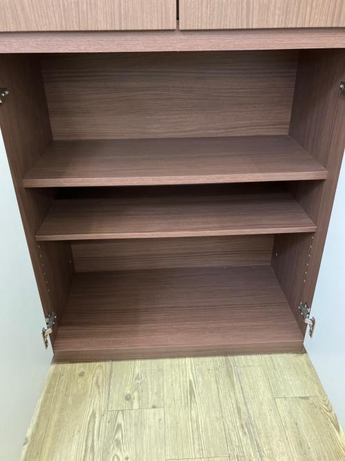 ニトリ キャビネット 226 ブラウン ポルテ