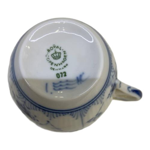 ROYAL COPENHAGEN (ロイヤル・コペンハーゲン) カップ&ソーサー ブルーフルーテッド・ハーフレース