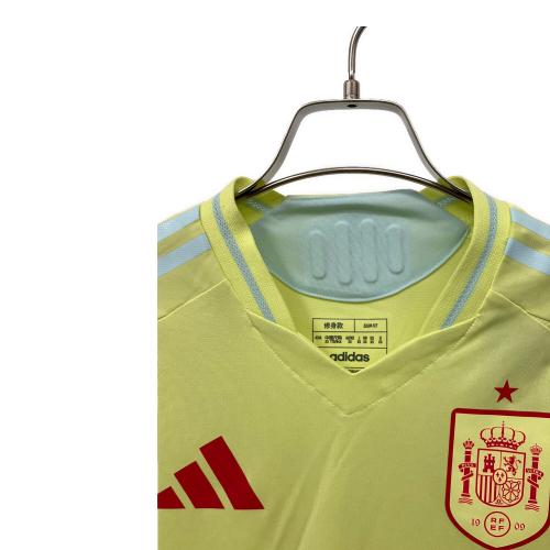 adidas (アディダス) サッカーユニフォーム IS9034 スペイン代表 2024 アウェイ オーセンティック メンズ SIZE XS イエロー