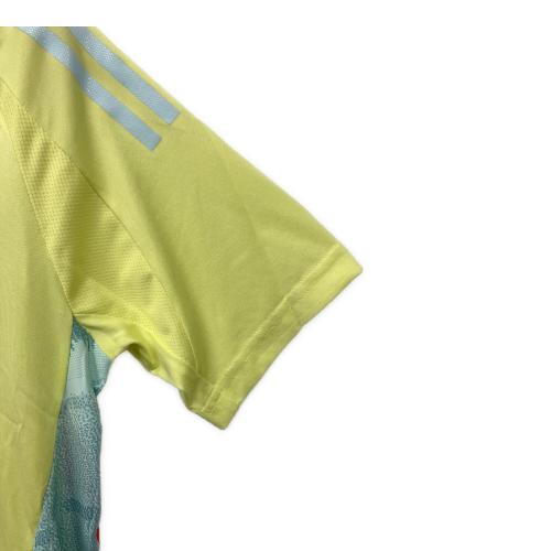 adidas (アディダス) サッカーユニフォーム IS9034 スペイン代表 2024 アウェイ オーセンティック メンズ SIZE XS イエロー