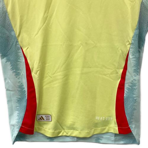 adidas (アディダス) サッカーユニフォーム IS9034 スペイン代表 2024 アウェイ オーセンティック メンズ SIZE XS イエロー