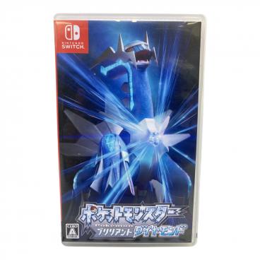 【美品】ポケットモンスター ZAブリリアントダイヤモンド　ソード Nintendo Switch用ソフト ポケットモンスター ブリリアント