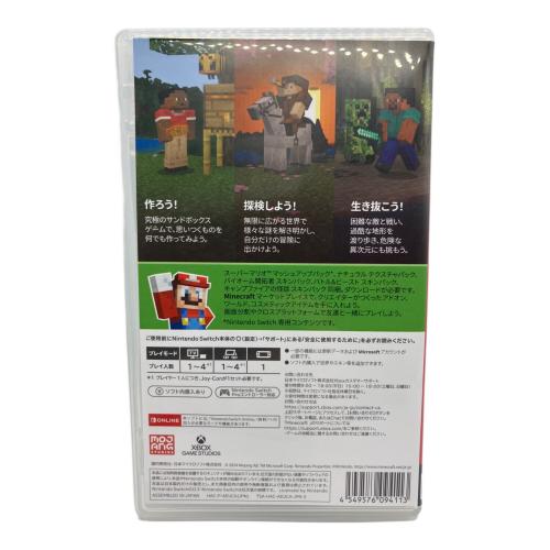 日本マイクロソフト (ニホンマイクロソフト) Minecraft Nintendo Switch用ソフト CERO A (全年齢対象)