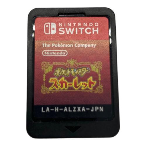 任天堂 (ニンテンドウ) ポケットモンスター スカーレット Nintendo Switch用ソフト CERO A (全年齢対象)