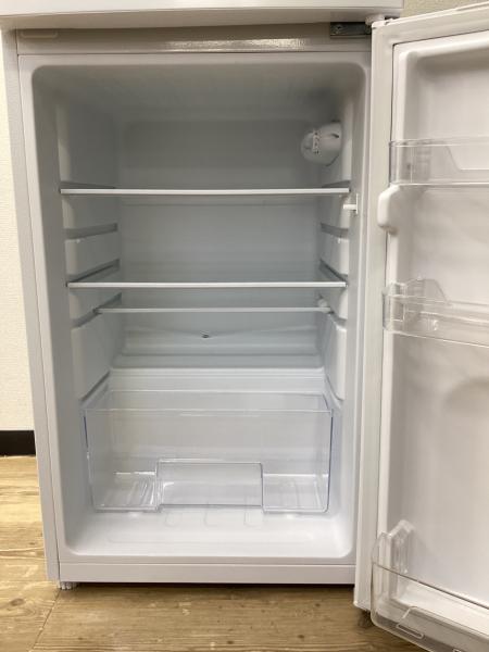 maxzen (マクスゼン) 2ドア冷蔵庫 JR112ML01WH 2024年製 207 112L