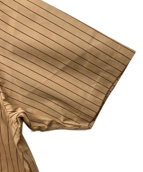 新日本プロレス (シンニチプロレス) 半袖シャツ ベージュ サイズ:XL