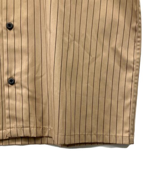 新日本プロレス (シンニチプロレス) 半袖シャツ ベージュ サイズ:XL